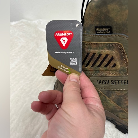 Red Wing Irish Setter Men's 9" Camouflage Hunting Boots/Work Boots - Picture 6 of 7